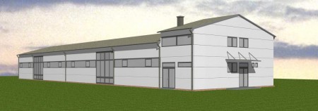 Szorgalmatos, acélszerkezet gyártó űzem